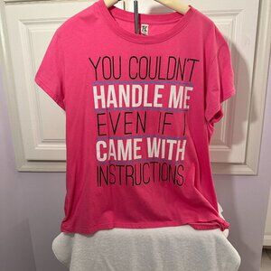 Women's pink tshirt size 3X